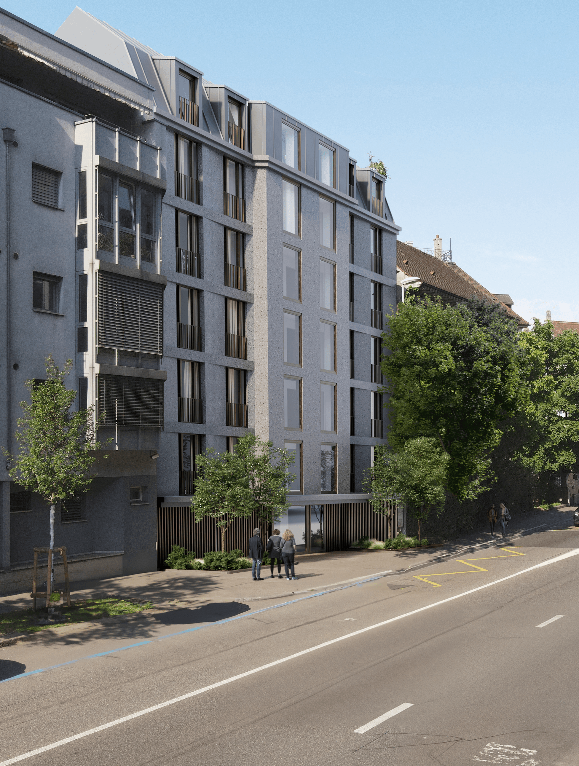 Strassenfassade